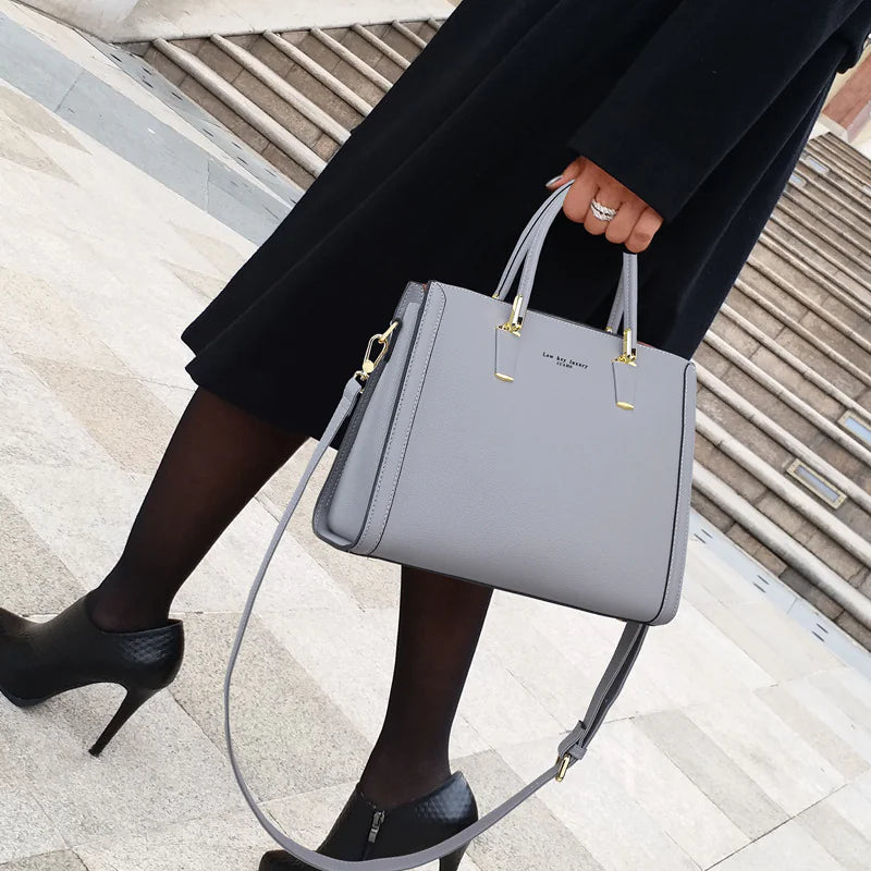 Large Capacity Shoulder Bag for Middle-Aged Ladies