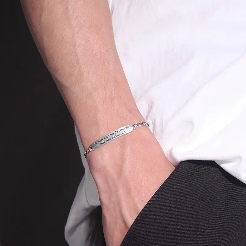 Men's Vintage Silver Thai Bracelet